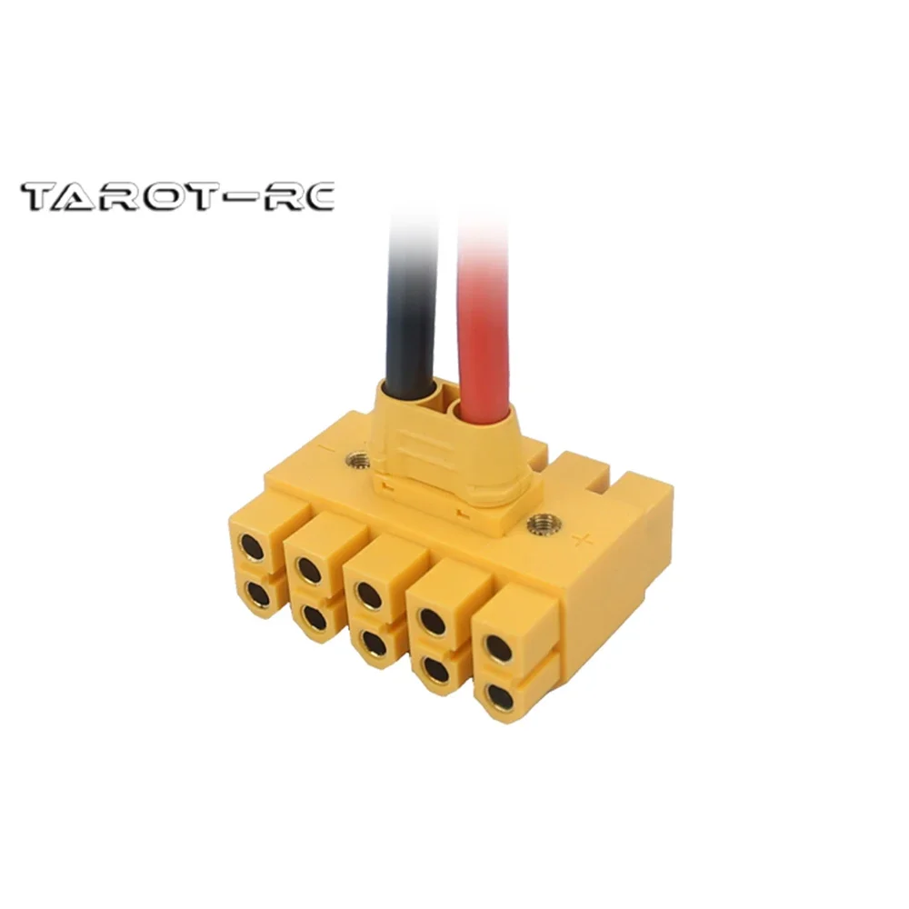 Moduł dystrybucji Tarota Koncentrator mocy Kompatybilny z XT60 TL60-10 Rezystancja prądu Może zasięgu 200A Części RC FPV