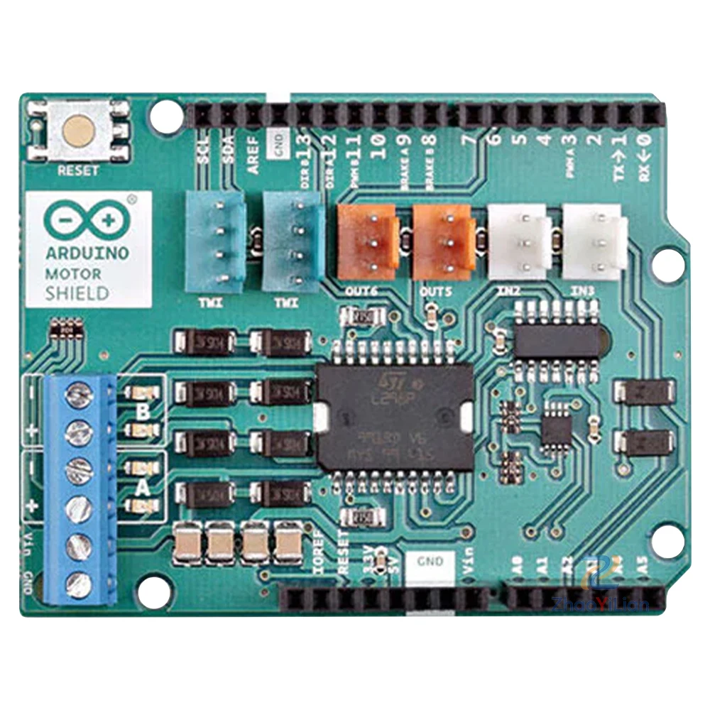 For Motor Shield Rev3 Dual Channel Motor Control Shield Compatible With Uno
