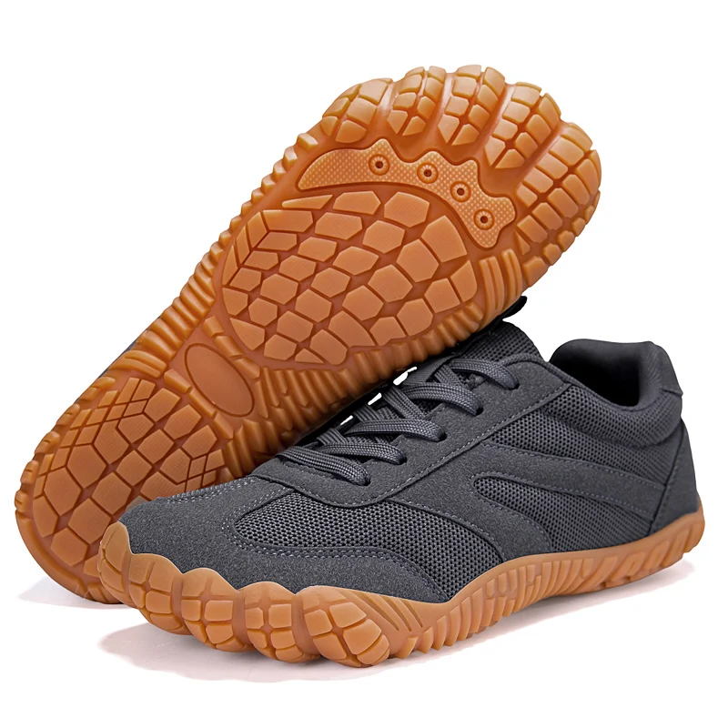 裸足で履けるシューズ。女性用、男性用。つま先部分が広く、靴底 - Wide Toe Box Running Sneakers のレビューと価格