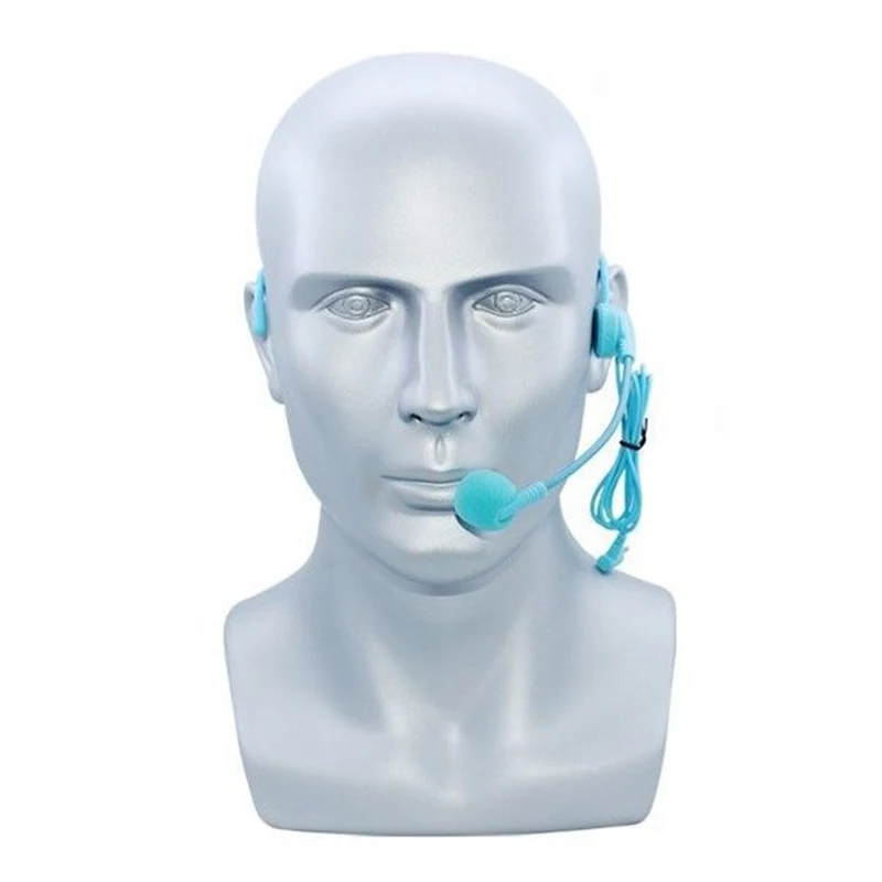 Modern Wired 3.5mm Plug Lecture Headset Mic For Efficient Teaching; Portable Head-mounted Microphone for Meetings view 2