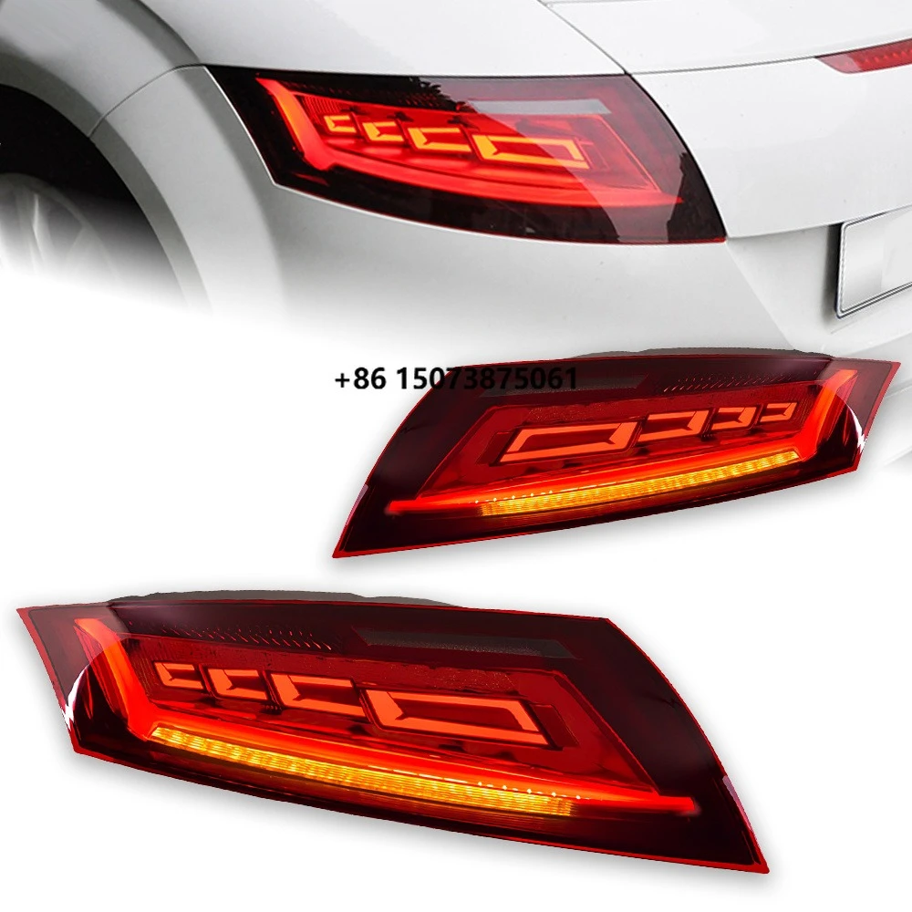 Car Styling Tail Lamp for  Au-di TT 2006-2013  LED Signal Brake Indicator Dynamic Signal DRL Automotive Accessories