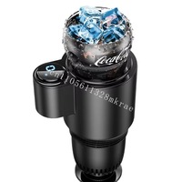 New Smart Electronic Coffee Cup Stainless Steel Heater and Cooler Automotive Quick Freeze Heating/Cooling Function