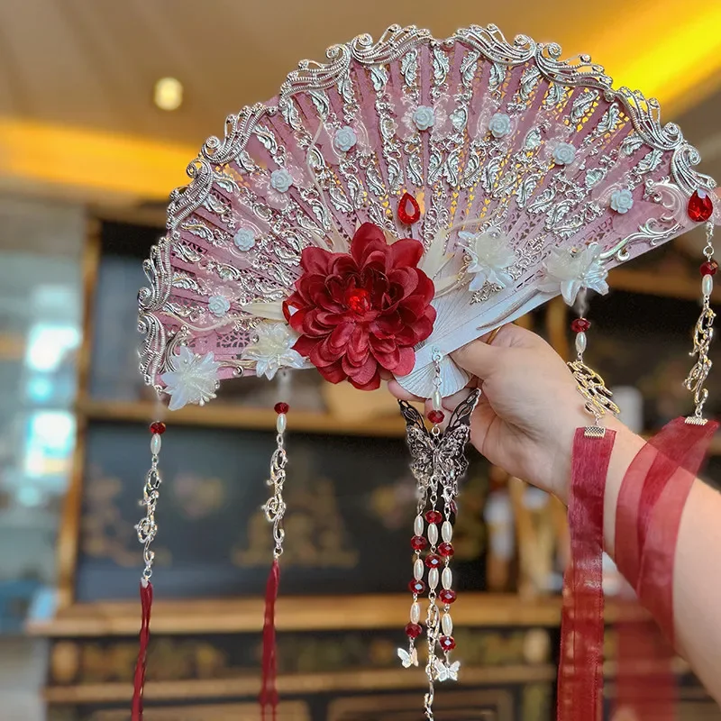 2026NEW Xianxia Ancient Style Performance Photography Catwalk Props Fan