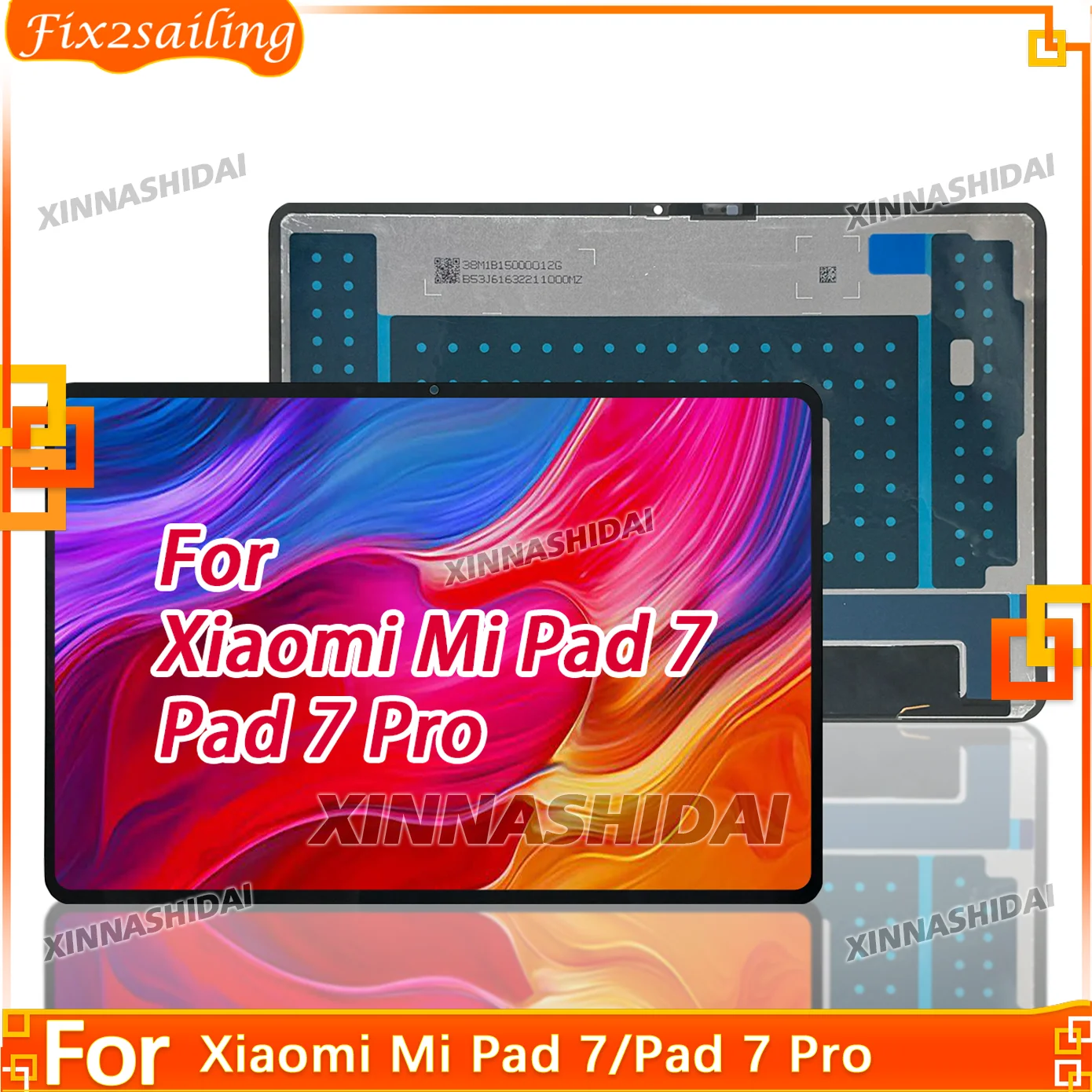 

Дисплейный модуль (экран + тачскрин) A+++ для Xiaomi Mi Pad 7 / Pad 7 Pro, 11.2 дюйма, для ремонта