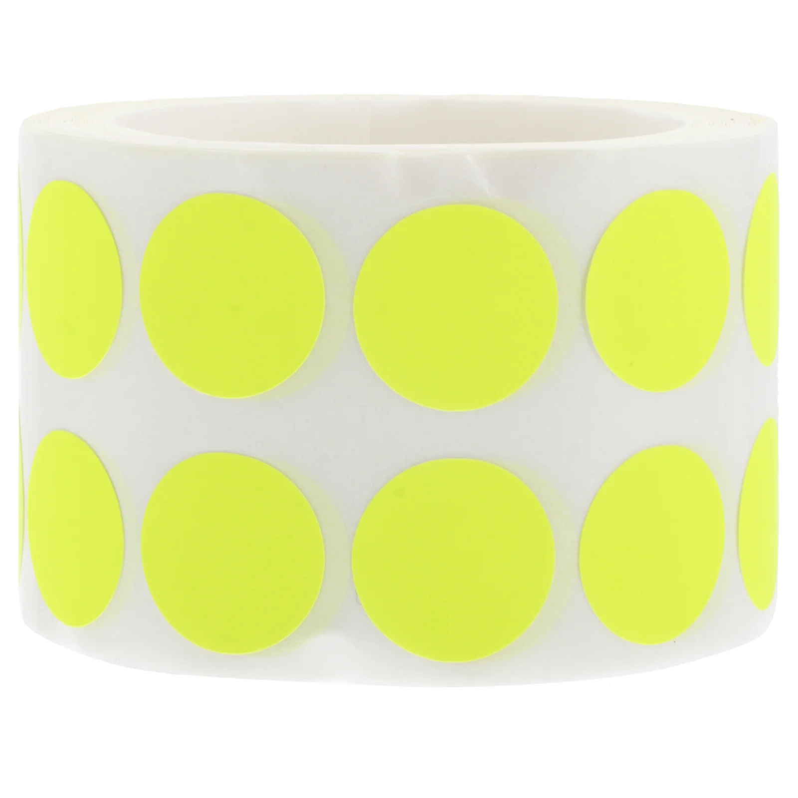 

Stickers Color Coded Label Tag Scrapbook Decals Craft Seal Fluorescence Yellow Creative Diary Dot