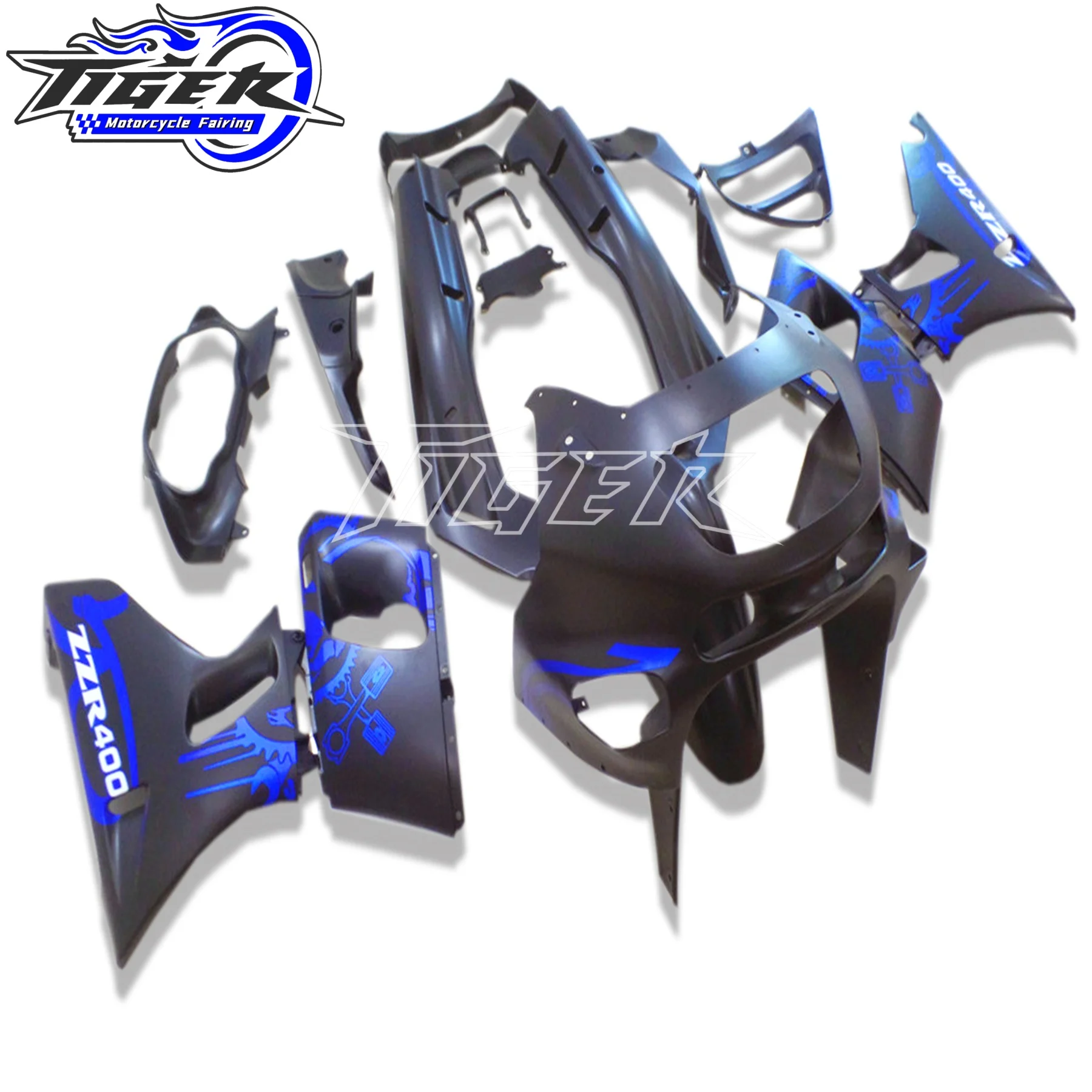 

Superior ABS Bodywork Fairing For Kawasaki ZZR400 1993-2007 Full Fairing Kit