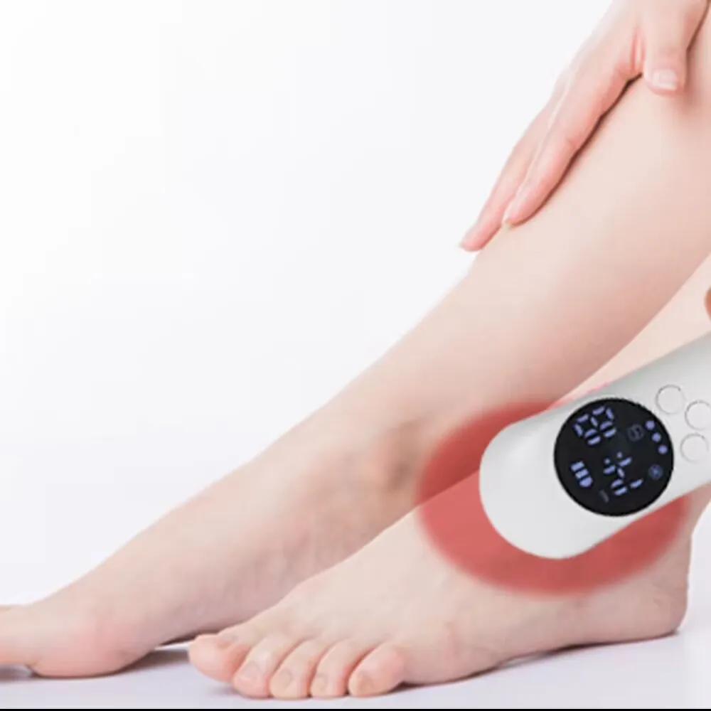 Laser Knee Joint Relief Pain Red Light Therapy Device Cold Reduction Injury Muscle Health Care Handheld Physiotherapy Machine