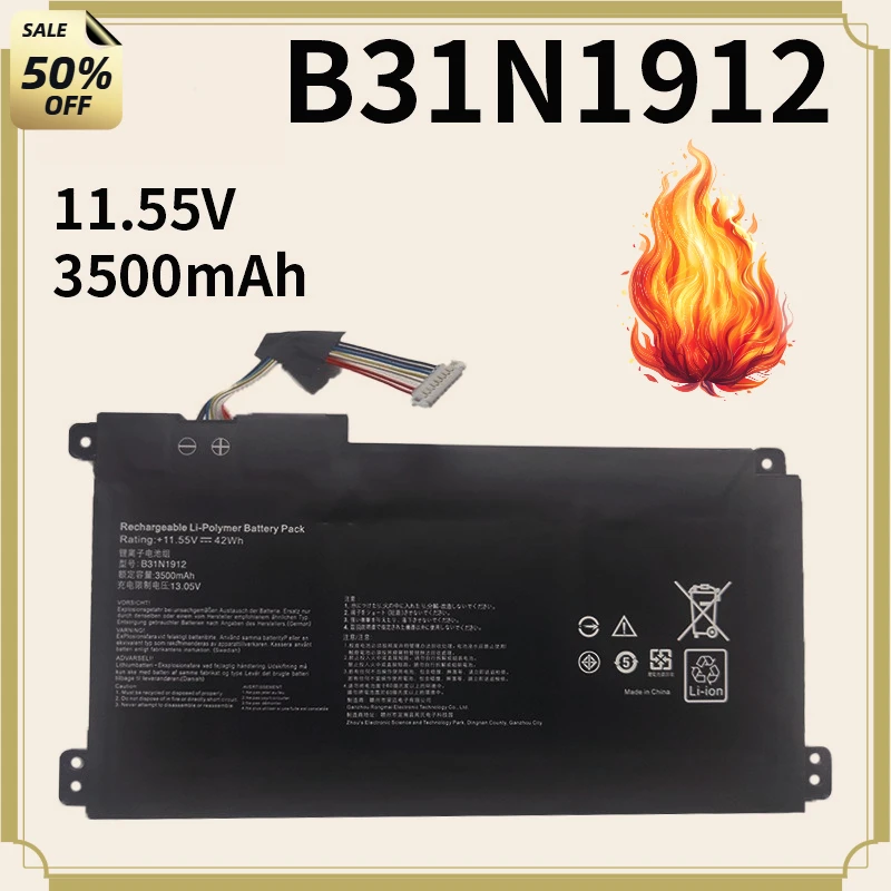 New B31N1912 C31N1912 Laptop Battery for ASUS VivoBook 14 E410 E410MA E410MA-EK026TS L410MA E410KA L410MA-BV058TS L410MA-BV037TS