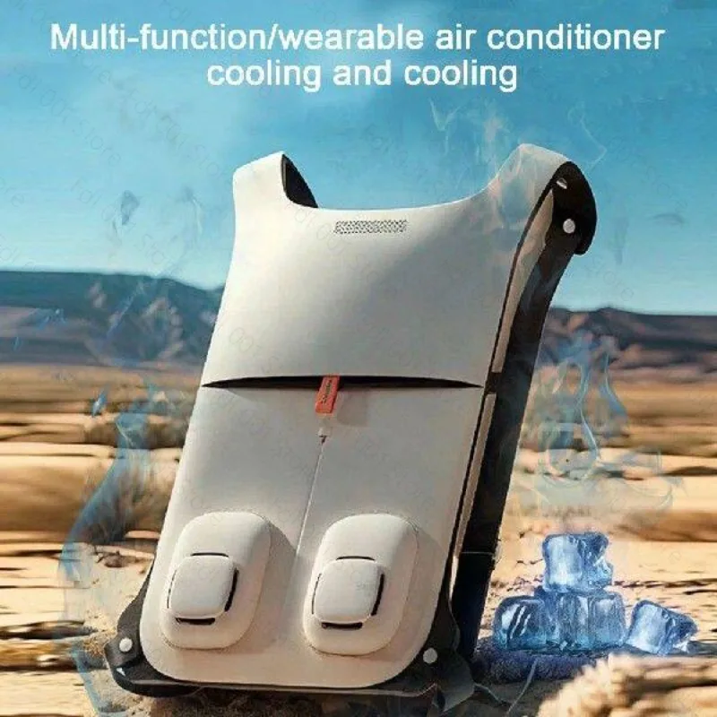 Semiconductor Refrigeration Cooling Air Conditioner Clothing Summer Air Conditioning Vest Outdoor Work Circulating Ice Clothes