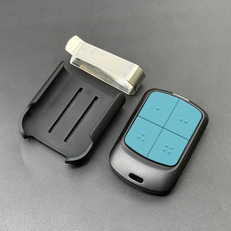 새로운 ECHO TX4 RC 6100334 433MHz 블루 4채널 전기 차고 게이트 리모컨 (BRAVO TX4 / BRAVO TE4433H 호환)