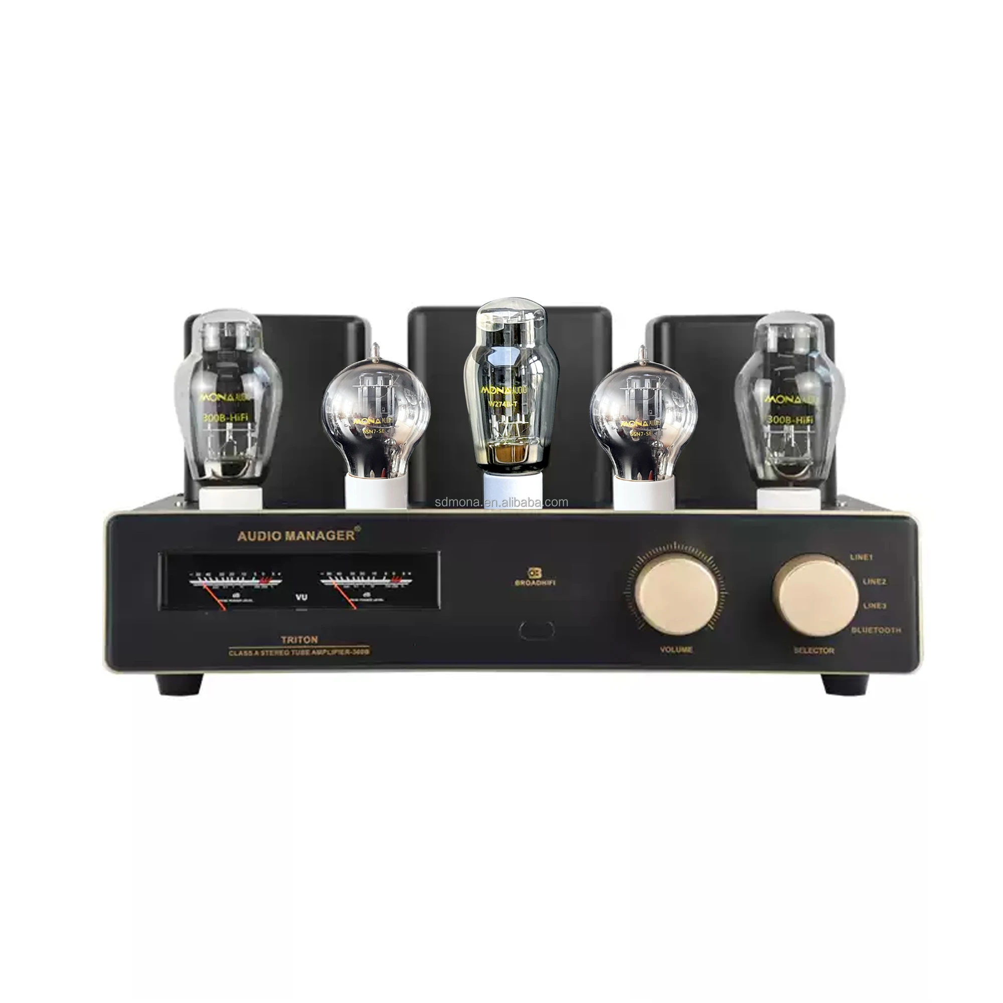 

MSVeteran Series Pure Classic 300B Hi-Fi Tube Amplifier with Tube Protective Cover for Home Entertainment
