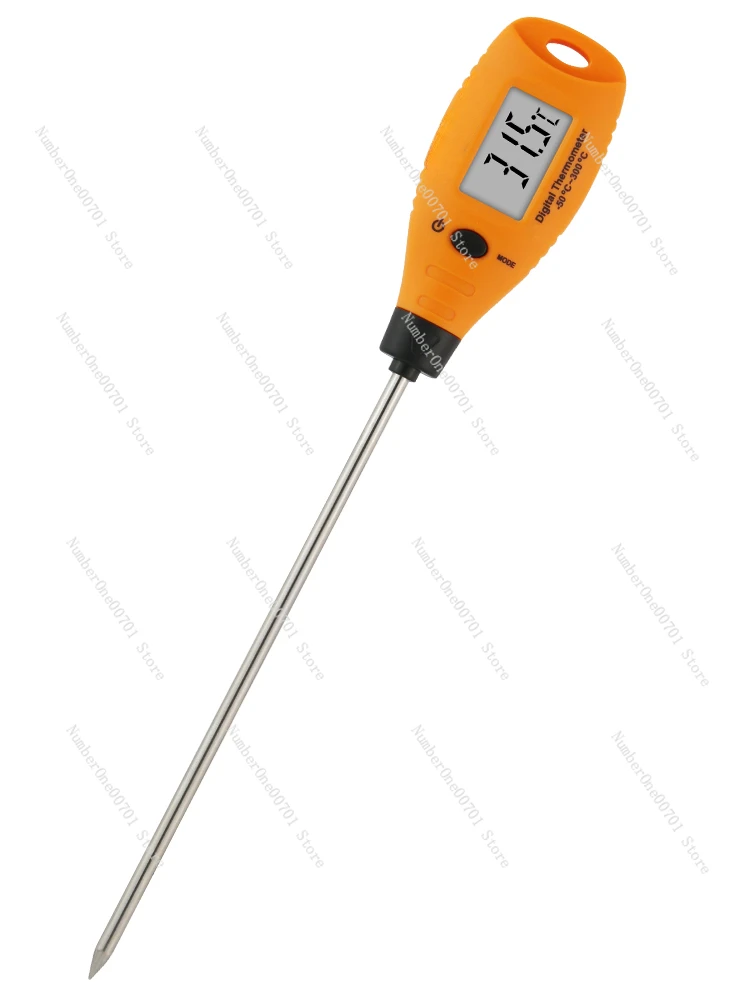 Food Thermometer Industrial High-Precision Contact Digital Display Thermometer Baking at Home Plug-in