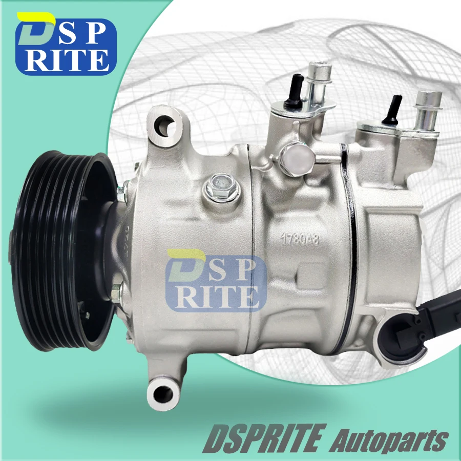 AC Compressor 1K0820803L For Car SkodaFabia Octavia Superb Roomster 1K0820859S 5N0820803A 5N0820803 1K0820808BX 1K0820859T