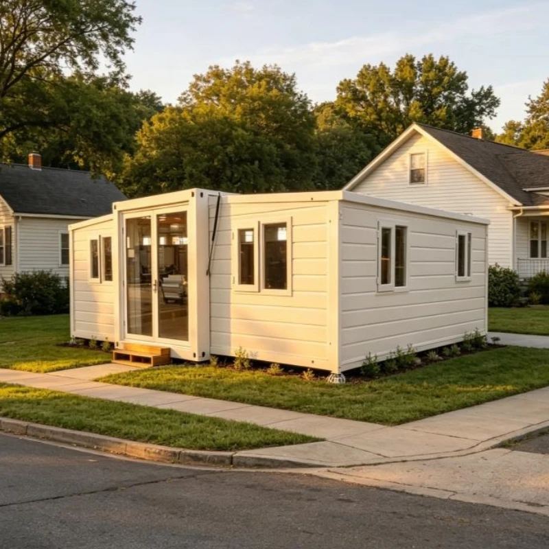 Prefabricated Villa Designs 20ft/40ft Expandable Container Houses Mobile Modular Homes Suitable for Outdoor Environments