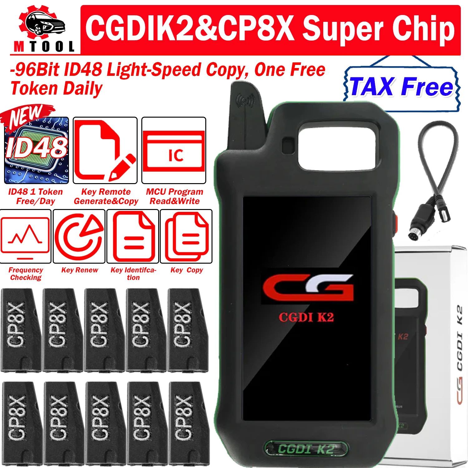 2026 Cgdi K2 Remote…