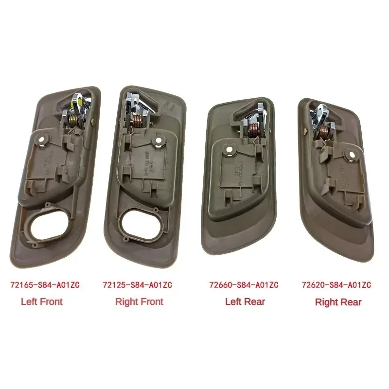 Car-Styling Chroming Beige Car Interior Door Handle for HONDA ACCORD 1998 1999 2000 2001 2002 CG1 CG5 CF9 Inner Door Handle