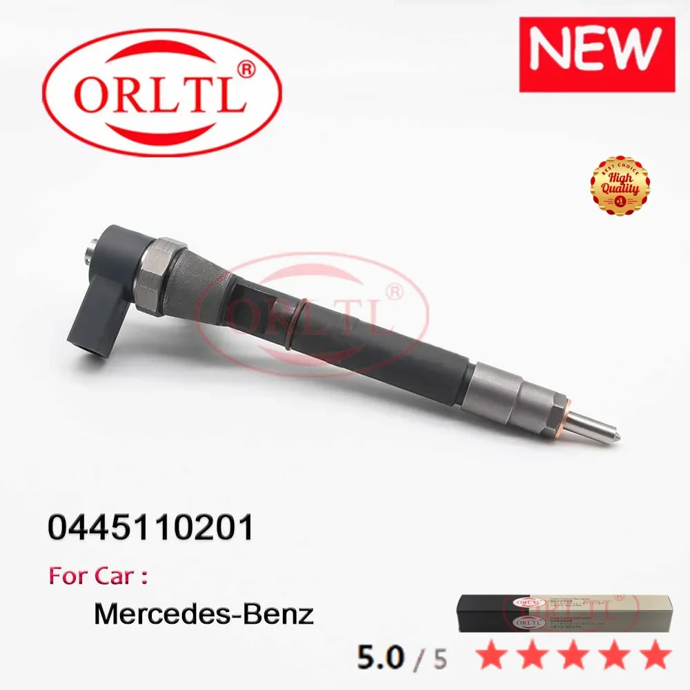 

ORLTL Genuine Fuel Injector 0 445 110 201 04451102010986435063 613 070 08 87 6130700887 FOR BOSCH Mercedes-Benz