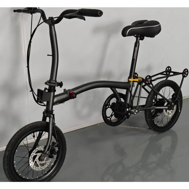 Small Cloth Folding Bicycle for Colorful Frame Design with Electroplated Folding Frame