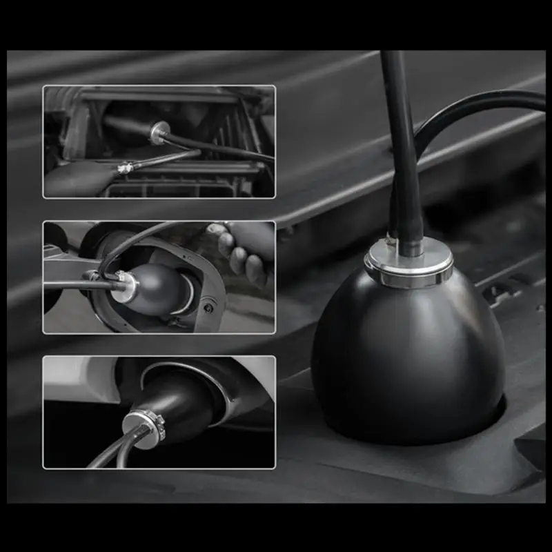 

652F Universal Easy Adapter Machine Bladder Automobile Leak Detector Bubble 12V Vehicle Diagnostic Tester