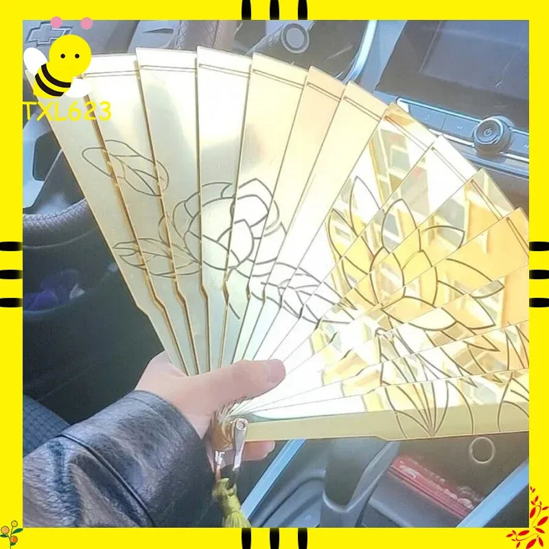 

Demon Slayer Douma Cosplay Folding Fan Kimetsu No Yaiba Doma Upper Rank Two Swordsmith Village Arc Men's Collectible Party Prop