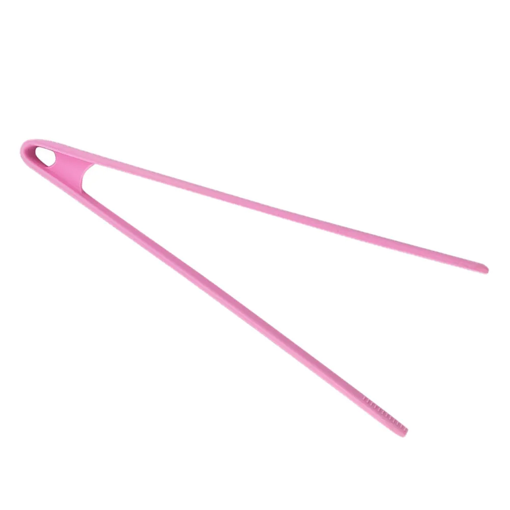 Silicone Food Tongs, Seamless One-Piece Design with Hanging Hook, Easy One-Hand Use for Grilling, Barbecue & Serving