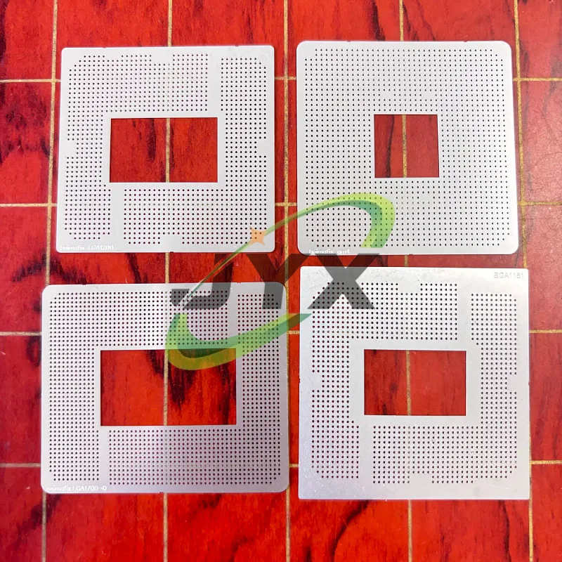 1Pcs BGA Stencil Scraping Tin Paste Steel Mesh For AM4 AM5 LGA1200 LGA1700 LGA1151 1150 LGA1155 CPU Foot Printing CPU Base