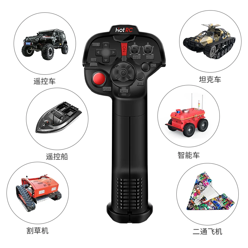 RC Model Climbing Car Mini One-Handed Remote Control Ds-4A Cruise 2.4G Four-Channel