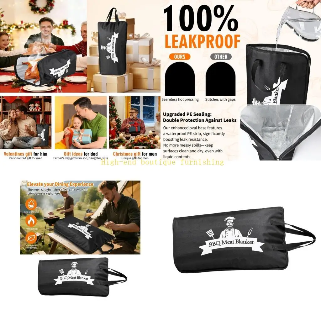 L9NB Spacious BBQ Accessory Case For Meat Vegetables And gastronomic equipment