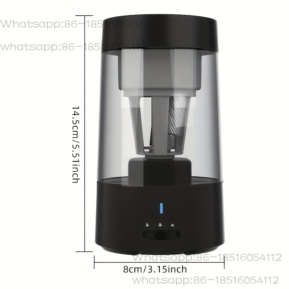 Automatic pencil sharpener, automatic pen sharpener, electric pencil sharpener, rechargeable pencil sharpener