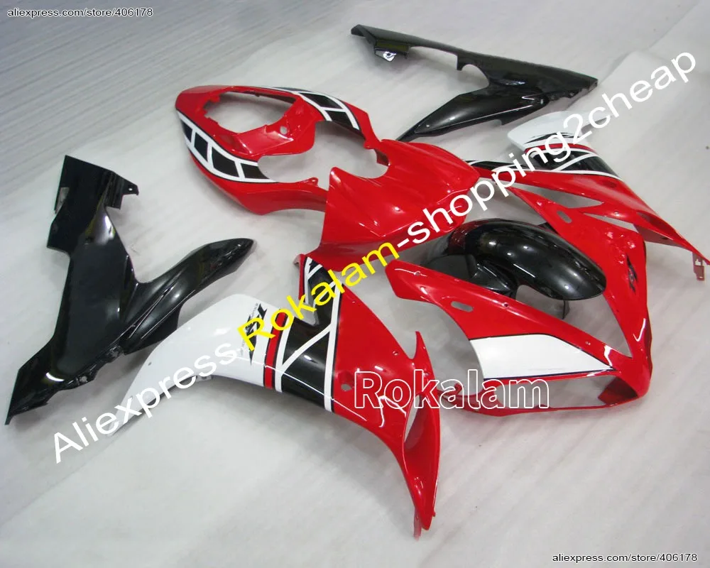 

For Yamaha YZF1000 R1 2004 2005 2006 YZF-R1 YZFR1 04 05 06 YZF R1 Red White Black Fairing Kit (Injection Molding)