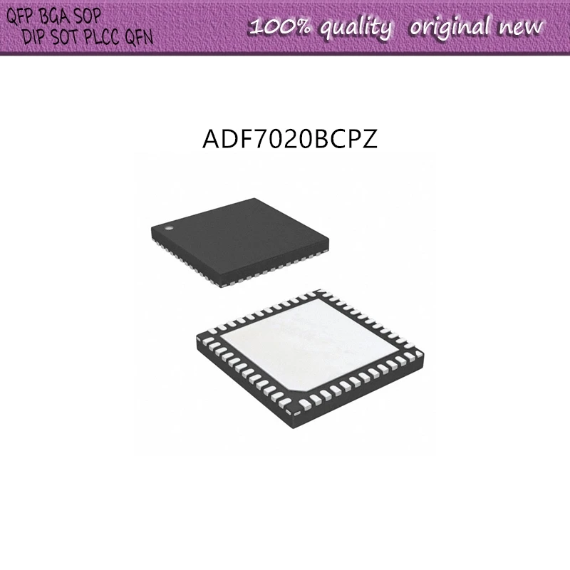 NEW  2Pcs-5Pcs/Lot  ADF7020BCPZ  ADF7020  ADF7020BCP  QFN-48