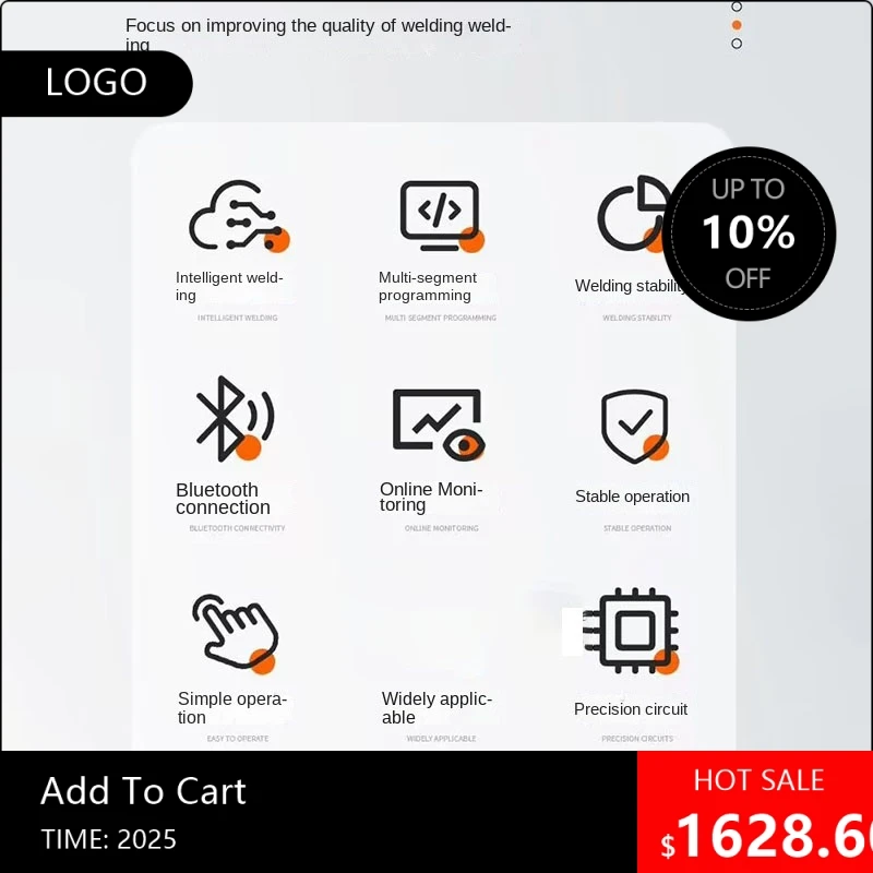 

0808082.5KW electroosmosis welding machine vertical screen display automatic capacitor PE tube wire frame tube melti