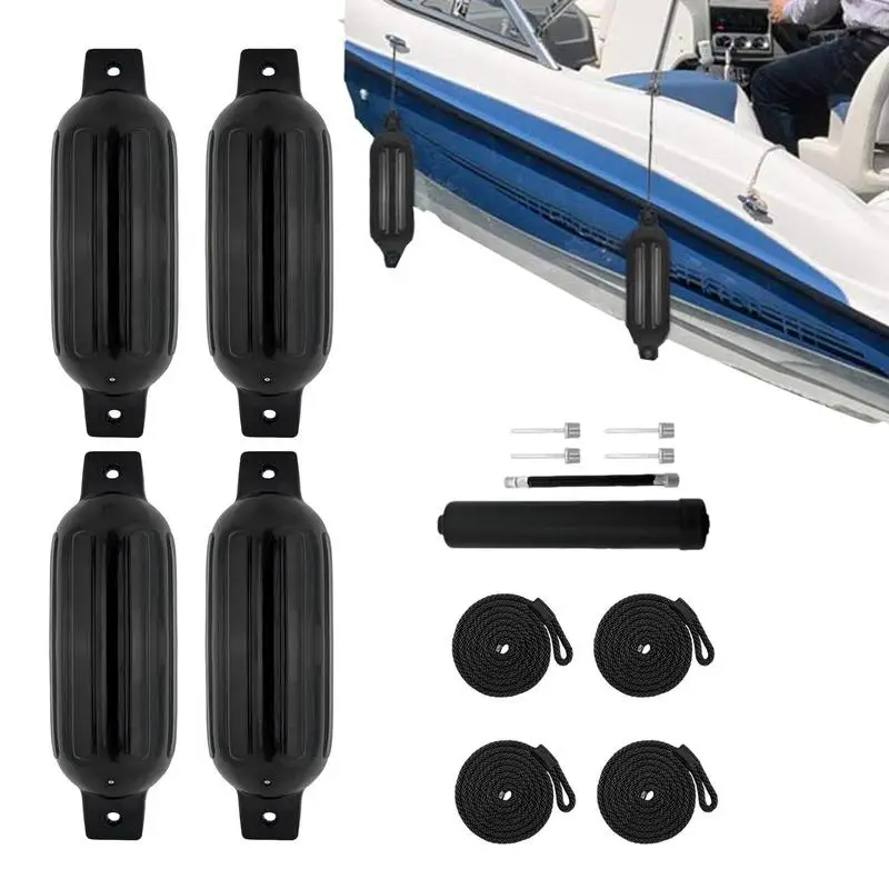 Kayak Buoy Fishing Kayak Buoy Ball Inflatable Bumper Boats Dock Bumpers Marine Bouys Portable Reusable Boats Accessories For