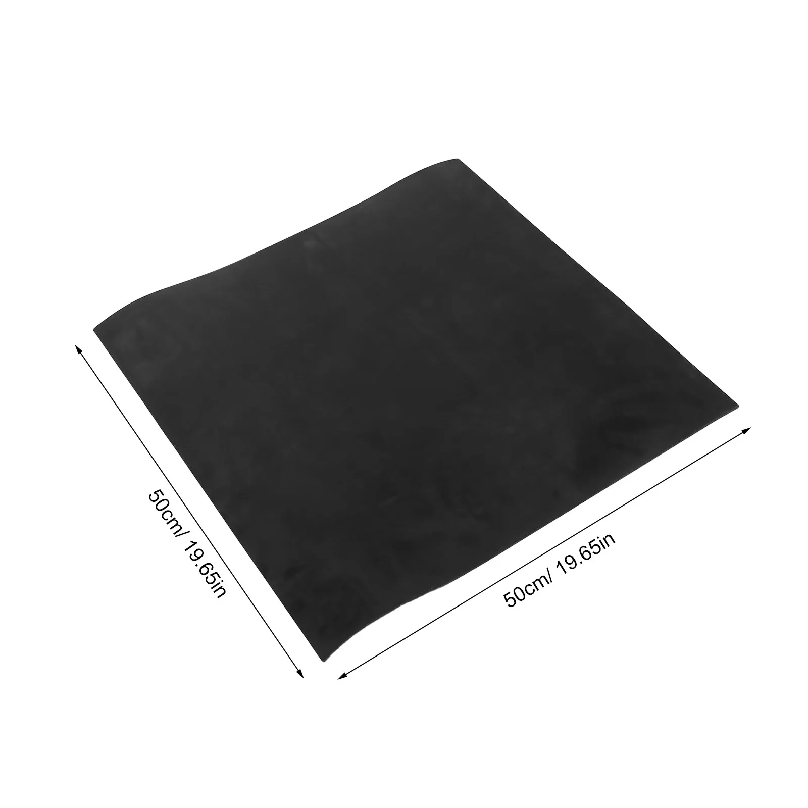 Heavy Duty Anti-Vibration Pad for Generator, Rubber Shock Absorber Mat, Noise Reduction & Portable Cushion