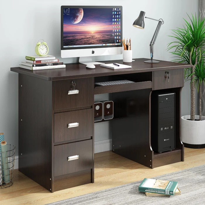 Korean Organizer Computer Table Office Modern Writing Executive Computer Desks Study Storage Executive Tavolino Hotel Furniture