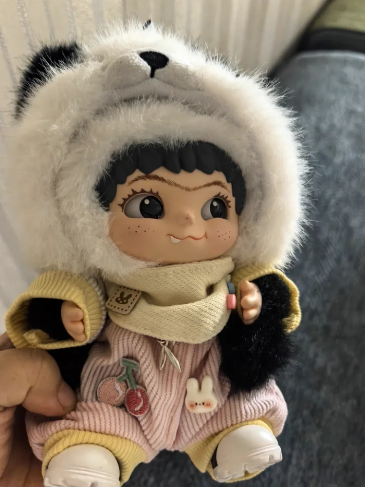 New Suitable for 20cm Wakuku Baby Clothes Trendy Party Bibs Cotton Dolls Blind Boxes Plush Toys and Clothing