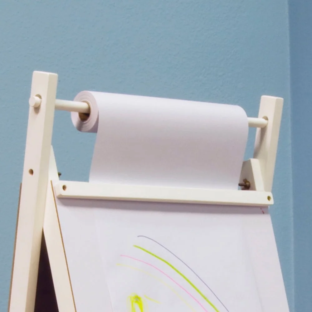 アートペーパーロール詰め替えセット 2個入り 幅12インチ 長さ75フィート 子供用イーゼルやプロジェクトセンター、クリエイティブ用品に最適