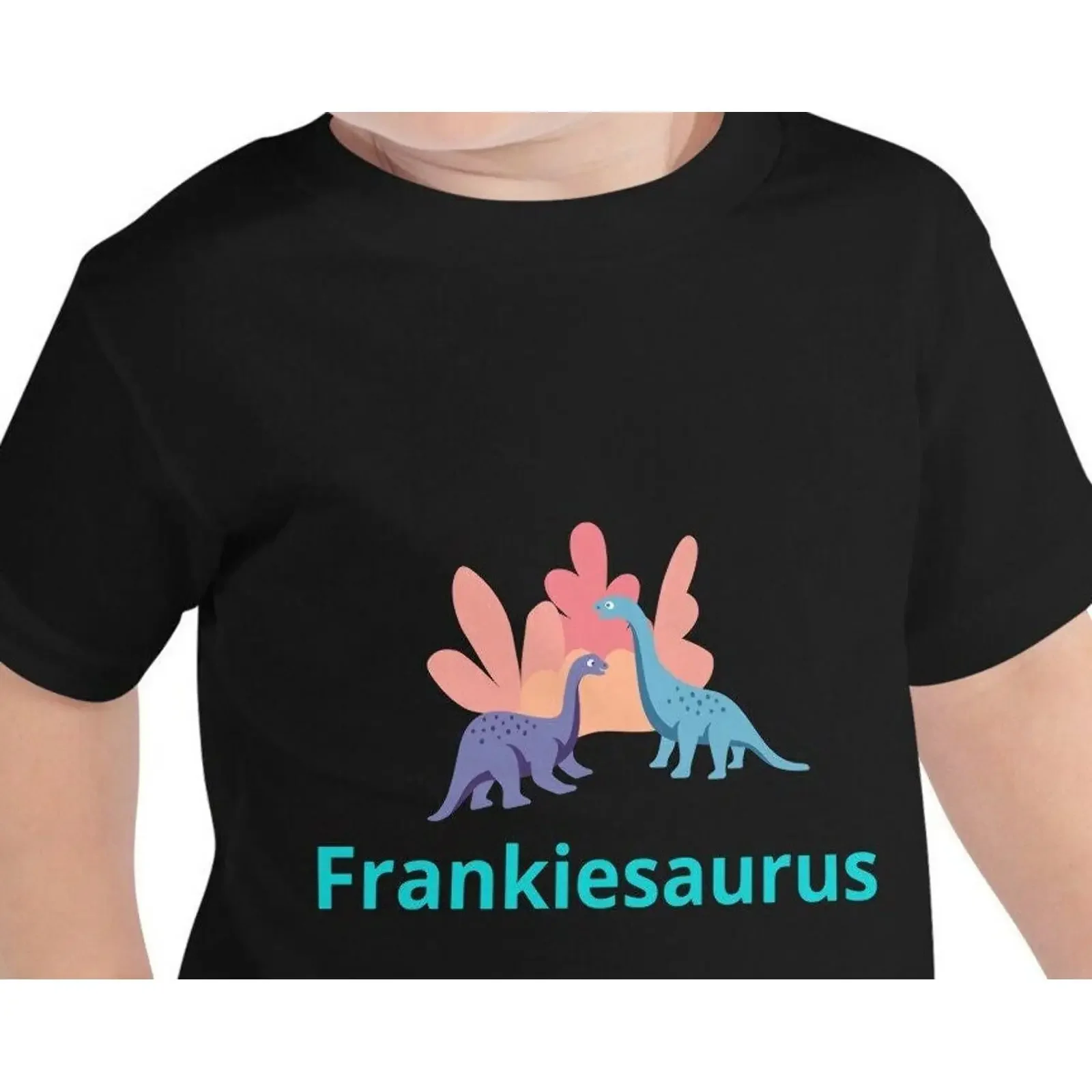 dinosaur t shirt Child s fully custom with your own name vintage Washed Stretched Slightly Versatile Comfortable Stylish