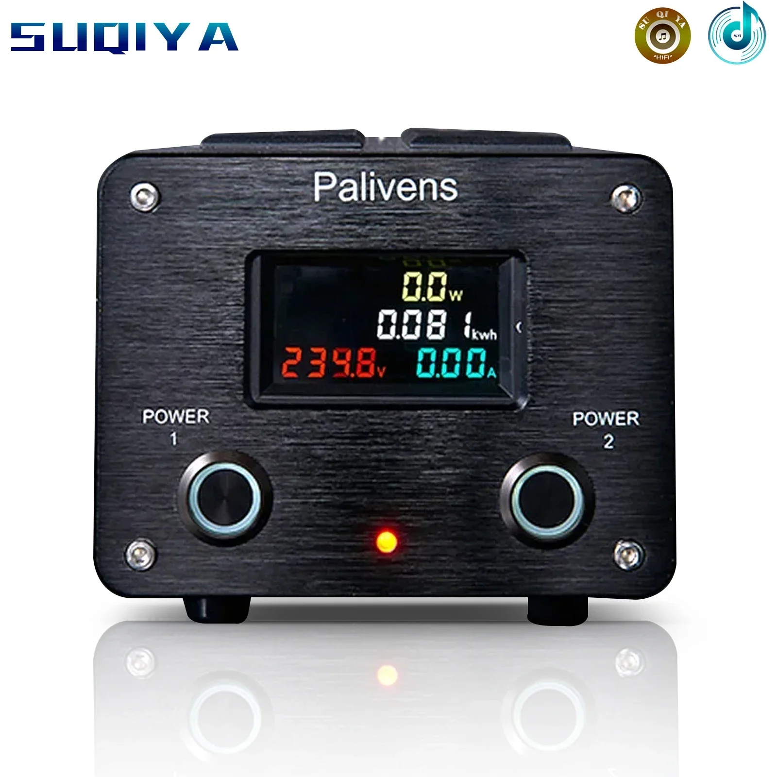 

Power filter power socket 3000W 15A AC filter for audio LED digital display audio noise filter lightning-proof Palivens P20