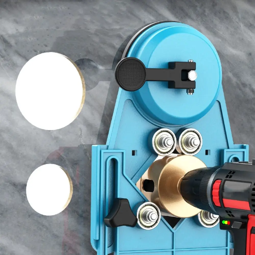 Fixing Device Suction Cup Tile Punching Locator Drill Bit Core Bit Tile Chamfer Adjustable Positioning Punching Fixer Tile