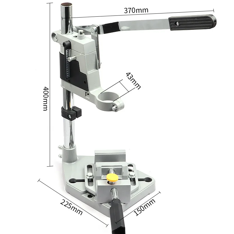

Multifunctional Bench Drill Bracket with Flat Pliers - Mini Drill & Angle Grinder Fixed Holder