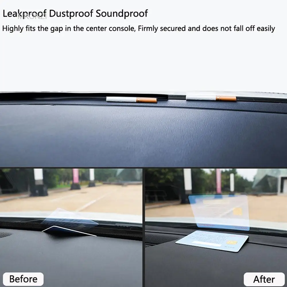 New 160cm universal sealing windshield sealing board soundproof automobile rubber strip instrument panel seal strip Universal