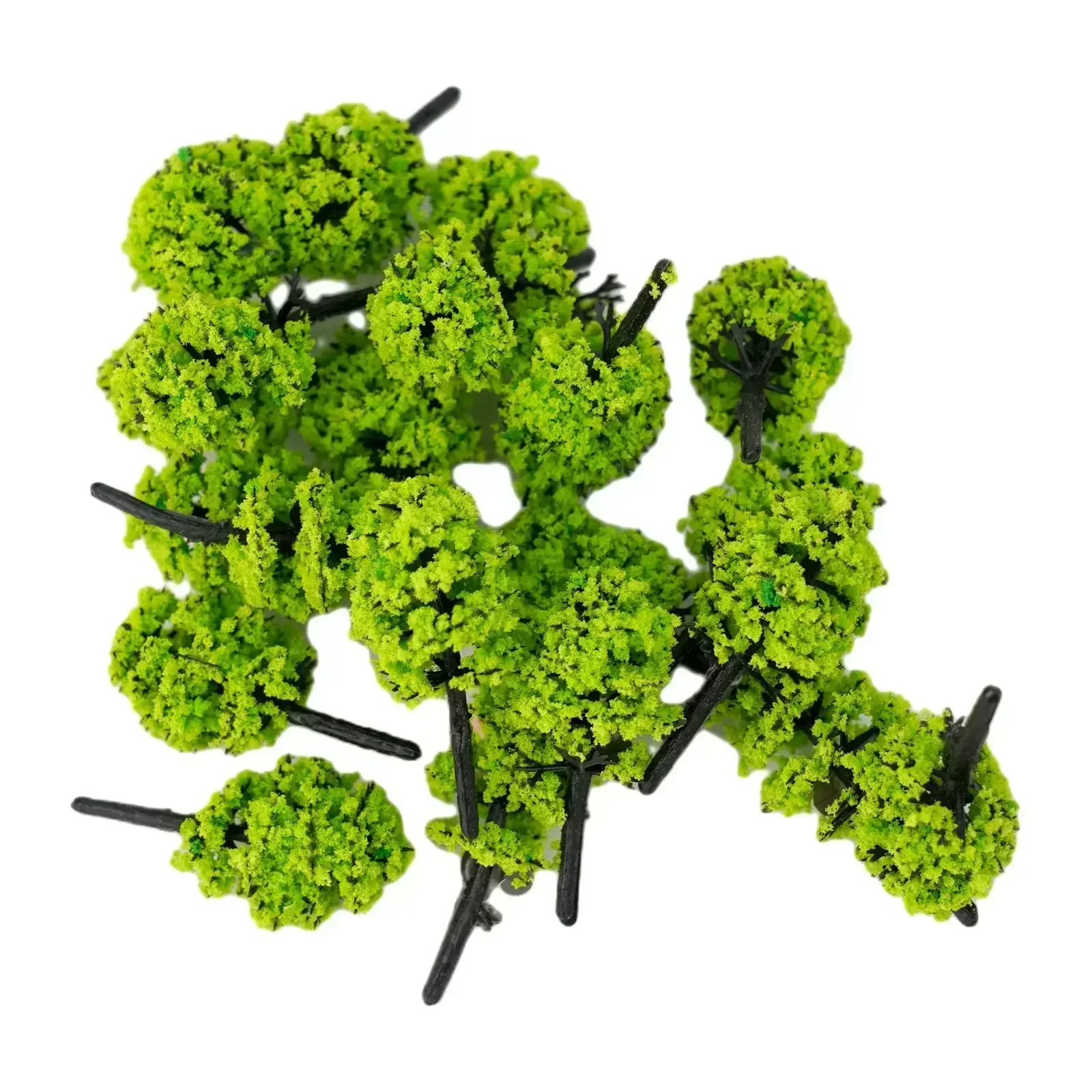 Model Tree High Quality Model Trees For Model Train Toy Train And Scene Decoration Set Of 20 (1 100 Scale Green)