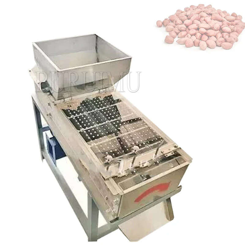 Automatic energy saving 550-600KG/H peeling soybean coat removing dry type Peeler Peanut red skin eliminator Machine