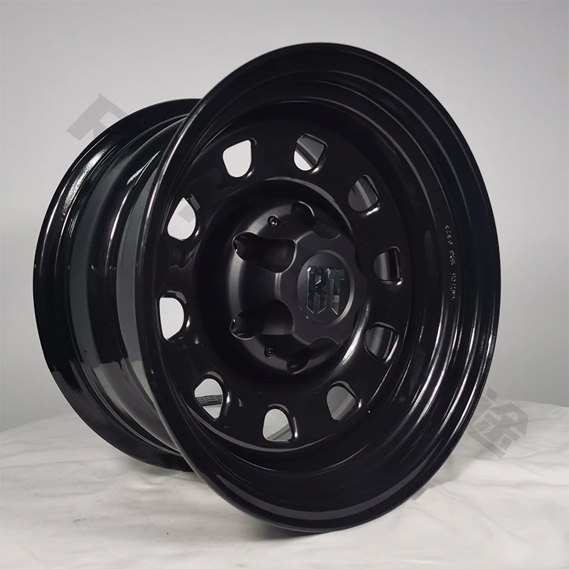 15X8 off-road steel wheel PCD6-139.7 ET-25  4X4 wheel rim