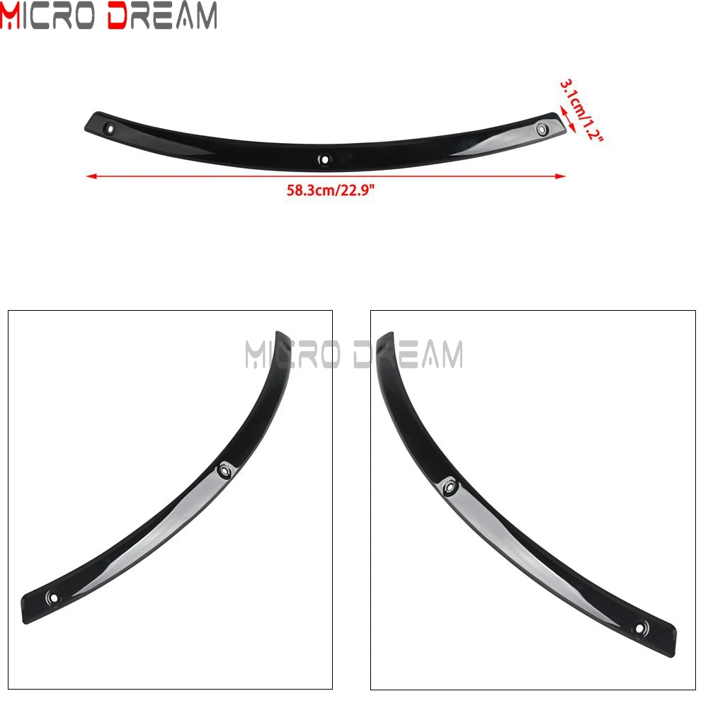 Motorcycle Windshield Edge Trim Decorative Strip Windscreen  For Harley Touring Electra Street Tri Glide FLHTCUTG FLHXXX 1996-13