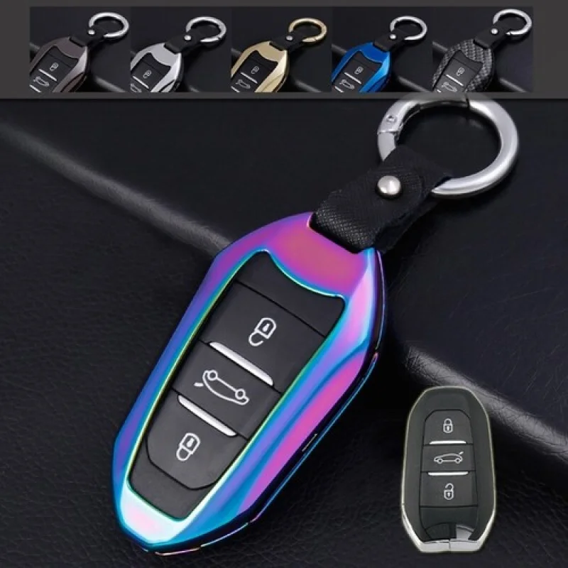 

Чехол для ключей из цинкового сплава A + для Peugeot 508 2008 3008, для Citroen C3 C4 C5