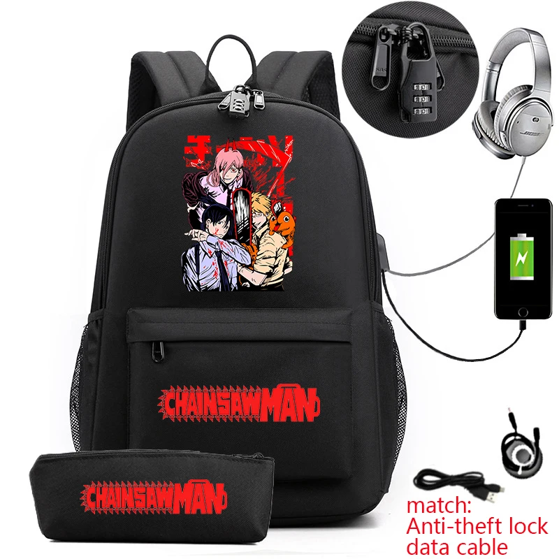 zaino-per-studenti-con-stampa-chainsaw-man-zaino-casual-antifurto-per-bambini-e-adolescenti-con-astuccio-per-matite-borsa-da-scuola-per-uso-quotidiano