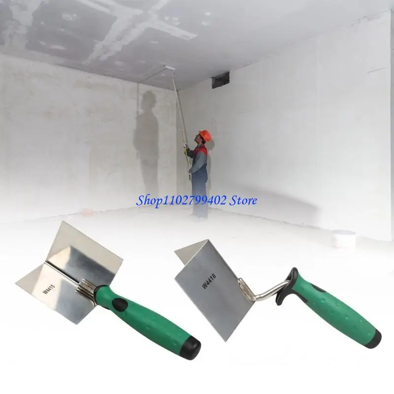 547F ที่ครอบคลุม Putty Scraper ชุดเหล็กเครื่องขูดผนังซ่อมเครื่องขูดใช้งานง่ายสำหรับ Home Renovations & Wall Repair