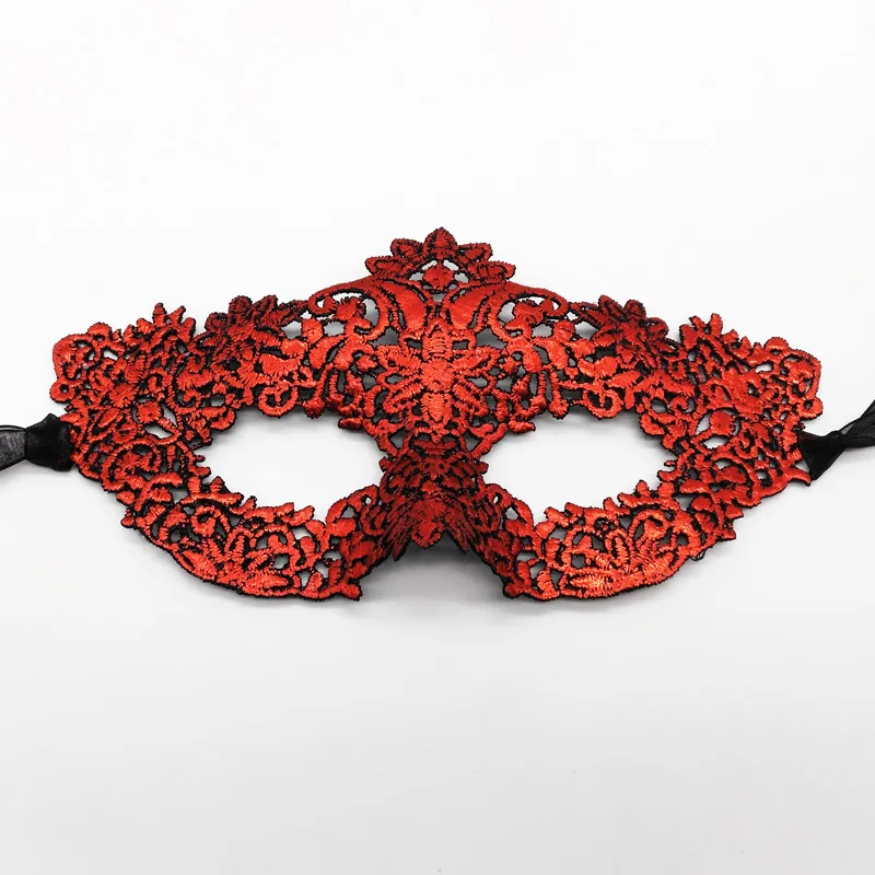 Women Sexy Hollow Lace Mask Exotic Princess Face Mask Costume Nightclub Queen Eye Mask Masquerade Party Cosplay Prom Props